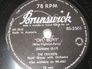 The Crickets ' Oh Boy/Not Fade Away on 78 rpm