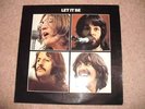 BEATLES - LET IT BE LP AND GET BACK BOOK
