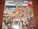Janos Starker Virtuoso Music for Cello - Denon Japan NM