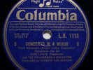 4x 78 RPM COLUMBIA - SCHUMANN Piano - LIPATTI - KARAJAN
