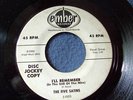 The Five Satins..I'll Remember..DJ Promo 45 '56