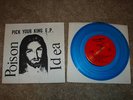 Poison Idea Pick Your King EP 3rd pressing blue vinyl