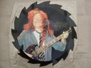 ACDC LIMITED EDITION SAW SHAPED PICTURE DISC RECORD