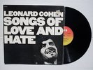 LEONARD COHEN - SONGS OF LOVE & HATE -LP BEAUT & SCARCE