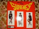 Meet the Supremes LP RARE STOOL cover 1963/4