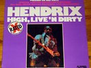 Jimi Hendrix High, Live'n Dirty STILL SEALED red vinyl