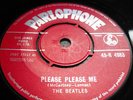 BEATLES PLEASE PLEASE ME. ORIGINAL 63' RED LABEL 45 EX+