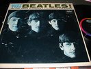Meet the Beatles LP 1st debut MONO t2047 capitol rainbow band olive font G8/F7