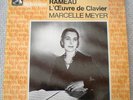 RARE FRENCH PIANO  2 LP MARCELLE MEYER / RAMEAU