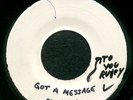 MESSAGE TO YOU RUDY / DANDY LIVINGSTON  ORIG 45 7