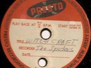 VOCAL GROUP- SPIDERS - 78 RPM ACETATE - TEST PRESSING
