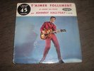 rare  juke box vogue JOHNNY HALLYDAY v 45-722