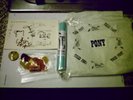 Snow patrol/R.E.M Tired pony gig only signed postcard,