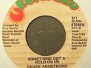CHUCK ARMSTRONG | SOMETHING GOT A HOLD | DISCO FUNK 45