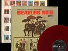 Beatles No.5/Red wax '67 Japan 2nd issue Odeon OR-802
