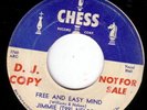 CHESS blues DEMO 45  JIMMIE NELSON - Free And Easy Mind