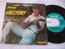 EP JOHNNY HALLYDAY DOUCE VIOLENCE EN BLANC