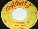 Lou Christie and the Classics 45 RARE doo wop on Alcar