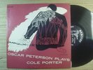 Oscar Peterson vg+i original LP Plays Cole Porter