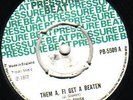 PETER TOSH-THEM A FI GET A BEATEN UK PRESSURE BEAT EX+