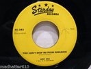 Rockabilly 45 Andy Doll Starday Stop Me From Dreaming