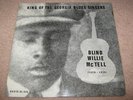 BLIND WILLIE McTELL ON U.K. ROOTS RL - 324 - BLUES  LP