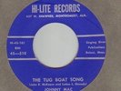 ROCKABILLY JOHNNY MAC *THE TUG BOAT SONG* HI LITE 1958