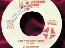 OG DAVE ROBINSON- I BET YOU DON'T KNOW- MERRITONE- NM-