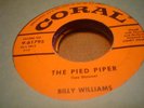 LISTEN POPCORN / BILLY WILLIAMS - THE PIED PIPER
