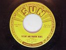 RARE BLUES 45 SUN LABEL#187 LITTLE JUNIOR'S BLUE FLAMES