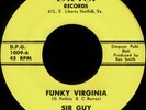SIR GUY Funky Virginia / My Sweet Baby Funk 45 DPG NM