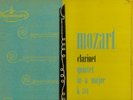 Westminster WL 5112 Mozart Clarinet Qnt WLACH VKQ 1952