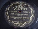 BENNIE MOTEN VICTOR 21693 JAZZ 78 RPM E-