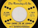 NORTHERN SOUL/INTERNATIONALS/TOO SWEET TO BE LONELY