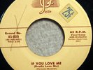 1956 DOO WOP 45 - THE BLUE NOTES - IF YOU LOVE ME