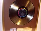 Tina Turner Private Dancer goldene Schallplatte gold re