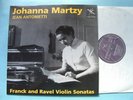 COUP 001 JOHANNA MARTZY ANTONIETTI FRANCK RAVEL LP NM