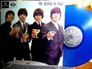 RARE BLUE VINYL  THE BEATLES IN ITALY   1965 PARLOPHONE