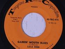 LULU REED: Gabbin' Mouth Blues 45 rare Soul