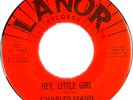 CHARLES MANN Rare Northern Soul  LANOR 45 #529 VG+