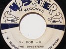 UPSETTER SALE: scorpion label 8 FOR 8 /KNOW WHAT I MEAN