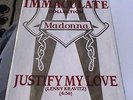 MADONNA 'JUSTIFY MY LOVE' BRAZILIAN  PROMO ONLY BRAZIL