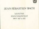 J.S.Bach Les pour violoncelle navarra 2LPs