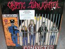 RARE Private Hard Rock LP CRYPTIC SLAUGHTER Convicted