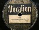 Vocalion 1204 Junie C. Cobb Yearning Blue Stomp Jazz 78