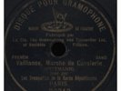 78 RPM 100+YEARS OLD 7in FRENCH GRAMOPHONE 30242 /VG+++