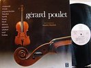 RARE FRENCH LP  GERARD POULET  RECITAL VIOLIN