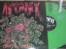 AUTOPSY MENTAL FUNERAL LTD EDITION RARE GREEN VINYL