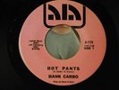 HANK CARBO Hot Pants b/w Hot Pants Too 45 on Ala