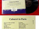 25cm LP Cabaret in Paris Charles Trenet Tino Rossi Edit